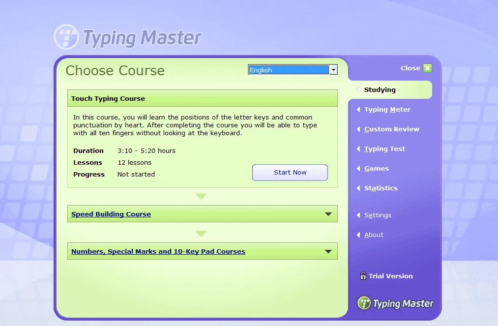 Typing Master — screenshot 2